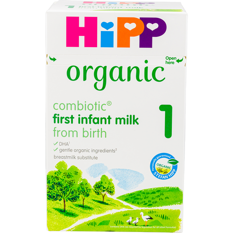 HiPP UK Etapa 1 (0-6 meses) Combiótico de fórmula para bebés