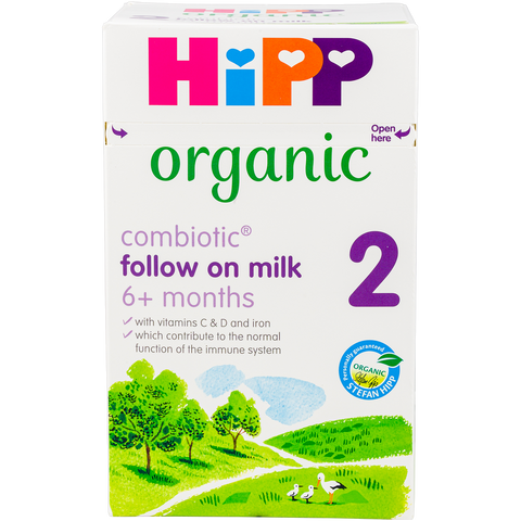 HiPP UK Etapa 2 (6+ Meses) Fórmula Combiótica para Bebés